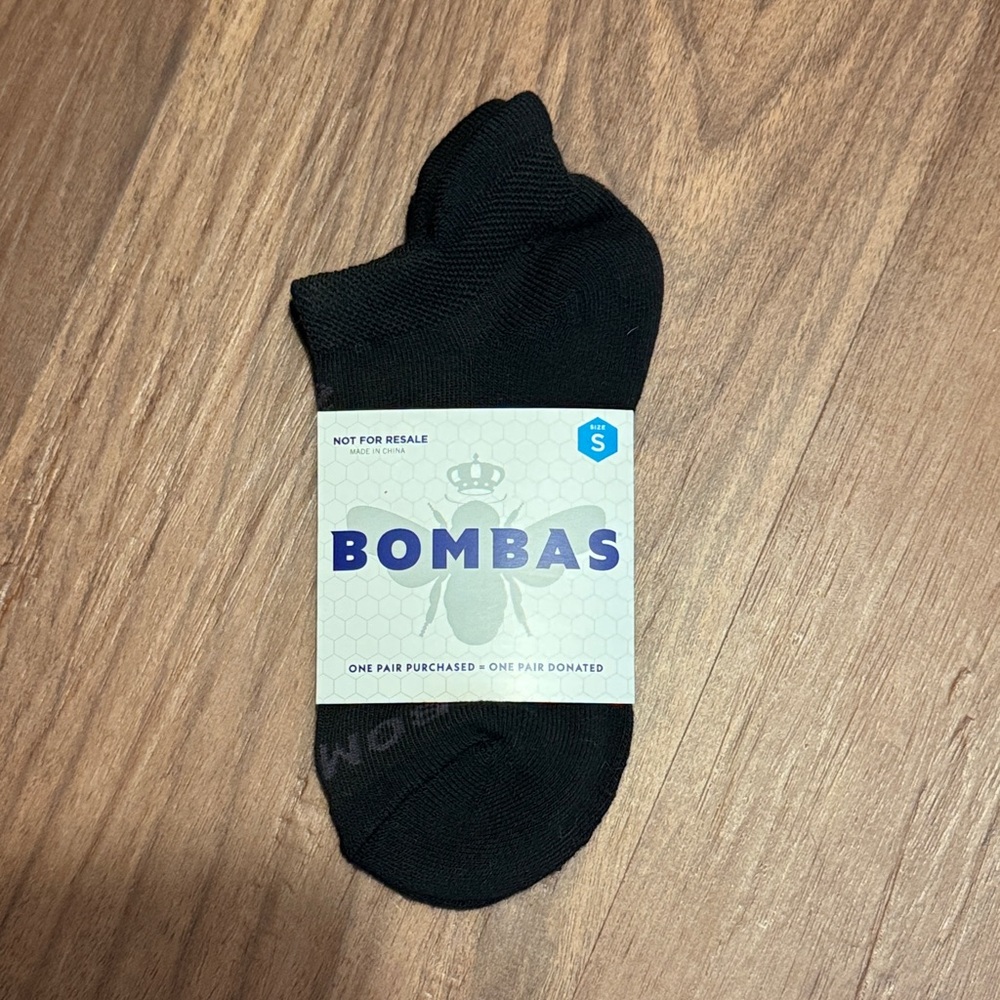 Bombas Men's Black Athletic Socks